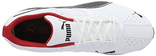 PUMA Tazon 6 FM, Zapatillas para Correr de Carretera para Hombre, Blanco White Black Silver, 43 EU