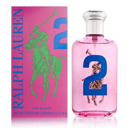 RALPH LAUREN Big Pony 2 - Perfume para mujer (50 ml), color rosa