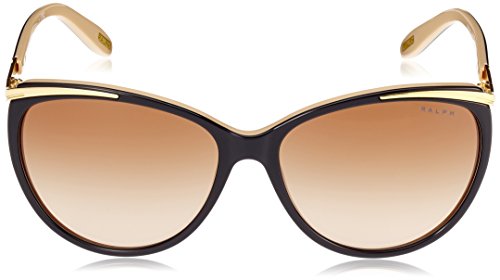 Ralph Lauren RALPH BY Ra 5150 Gafas de Sol, Black/Nude, 59 para Mujer