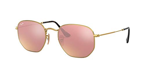 Ray-Ban 0RB3548N Gafas de sol, Gold, 50 Unisex