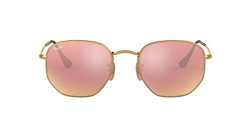 Ray-Ban 0RB3548N Gafas de sol, Gold, 50 Unisex