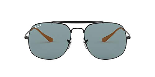 Ray-Ban 0RB3561 Gafas de sol, Black, 57 para Hombre