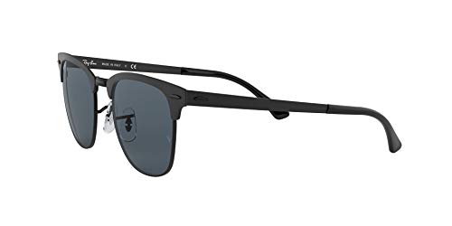 Ray-Ban 0rb3716 186/R5 51 Gafas de sol, Shiny Black Top Matte, Unisex