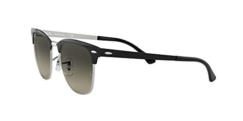 Ray-Ban 0rb3716 900471 51 Gafas de sol, Silver Top Black, 50 Unisex