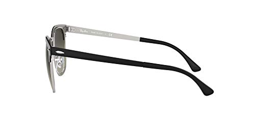 Ray-Ban 0rb3716 900471 51 Gafas de sol, Silver Top Black, 50 Unisex