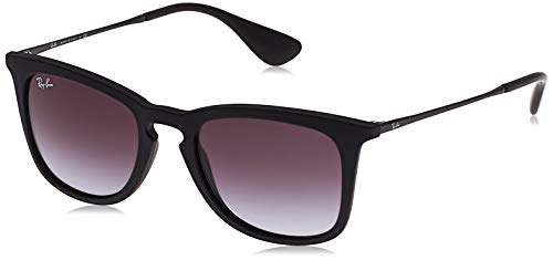 RAY-BAN 0Rb4221 Gafas de sol, Rubber Black, 50 Unisex-Adulto