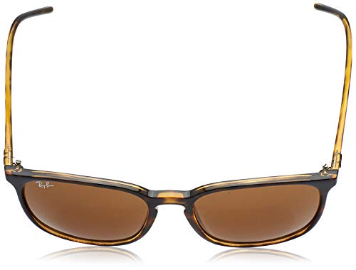 Ray-Ban 0RB4387 Gafas de sol, Havana, 55 para Hombre