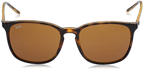 Ray-Ban 0RB4387 Gafas de sol, Havana, 55 para Hombre