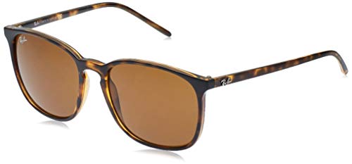 Ray-Ban 0RB4387 Gafas de sol, Havana, 55 para Hombre