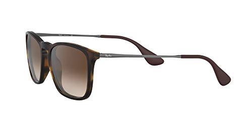 Ray-Ban - Gafas de sol Wayfarer Chris RB4187, Brown (Braun)