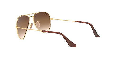 Ray-Ban Junior 0RJ9506S - Gafas de sol Unisex Niño, Gold 50