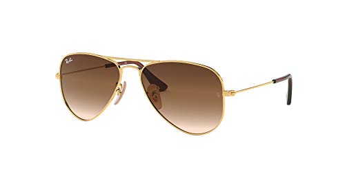 Ray-Ban Junior 0RJ9506S - Gafas de sol Unisex Niño, Gold 50