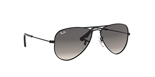 Ray-Ban JUNIOR 9506s Gafas de sol, Shiny Black, 50 Unisex-Niño