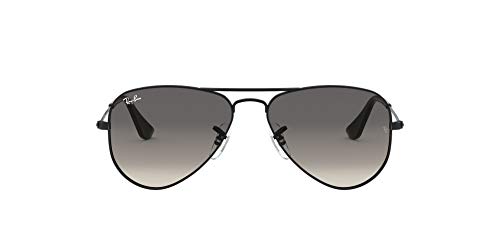 Ray-Ban JUNIOR 9506s Gafas de sol, Shiny Black, 50 Unisex-Niño