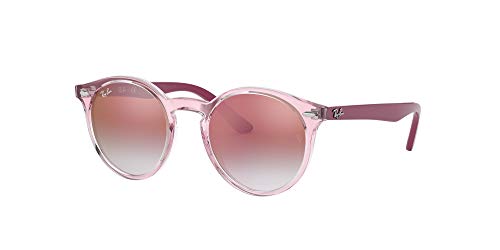 Ray-Ban Junior - Gafas de sol Unisex, Transparente Pink, 44