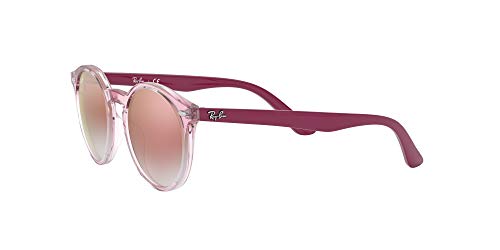 Ray-Ban Junior - Gafas de sol Unisex, Transparente Pink, 44