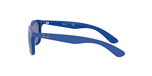 Ray-Ban JUNIOR Rj9062s Gafas de sol, Matte Blue, 48 Unisex-Niño