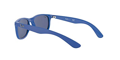 Ray-Ban JUNIOR Rj9062s Gafas de sol, Matte Blue, 48 Unisex-Niño