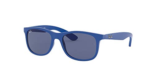 Ray-Ban JUNIOR Rj9062s Gafas de sol, Matte Blue, 48 Unisex-Niño