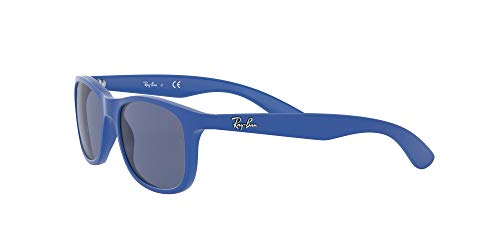 Ray-Ban JUNIOR Rj9062s Gafas de sol, Matte Blue, 48 Unisex-Niño