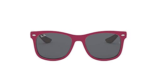 Ray-Ban JUNIOR Wayfarer Junior Gafas de sol, Top Red Fuxia on Gray, 47 Unisex-Niño