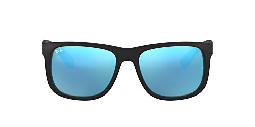 Ray-Ban Justin RB4165 - Gafas de sol Unisex, Negro (Blue 622/55), 55 mm