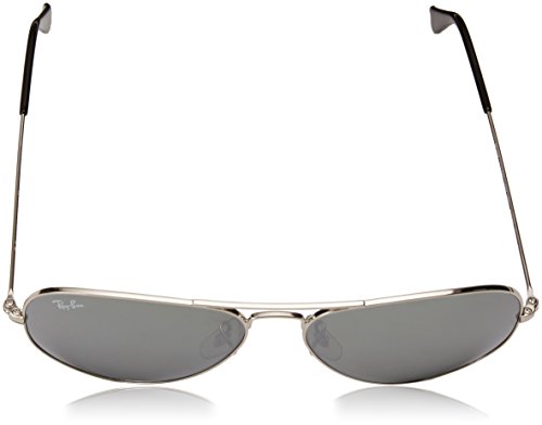 Ray-Ban RB3025-W3277-58 Gafas de sol, plateado, 0 Unisex