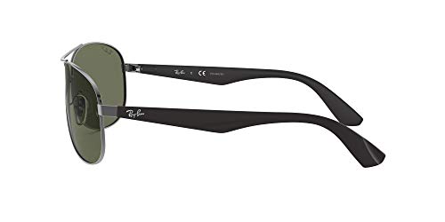 Ray-Ban Rb3526 Gafas de sol, Matte Gunmetal, 63 para Hombre