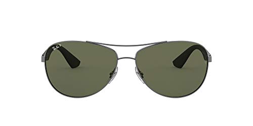 Ray-Ban Rb3526 Gafas de sol, Matte Gunmetal, 63 para Hombre