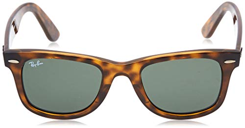 Ray-Ban  WAYFARER EASE RB4340 - Gafas de Sol Unisex con lentes verdes, Color de montura Tortuga