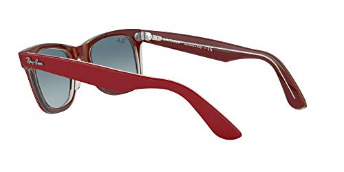 Ray-Ban Wayfarer Gafas de lectura, Rot, 50 Unisex Adulto