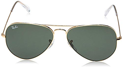 Rayban - Gafas de sol Aviador Aviator Large Metal, Gold (L0205 Gold)