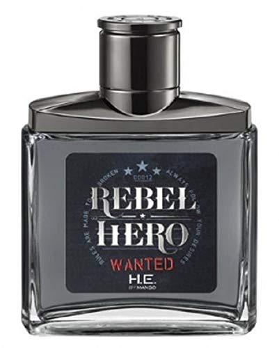 REBEL HERO WANTED DE MANGO - Eau de Toilette Natural Spray 100 ml - [SIN CAJA]