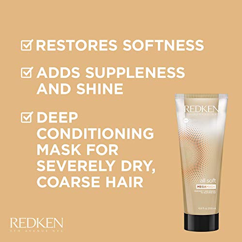 Redken All Soft Mega Mask For Dry/Brittle Hair 200Ml 1 Unidad 200 g