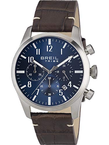 Reloj BREIL Reloj Analógico-Digital para Adultos Unisex de Cuarzo con Correa en Aleación 1