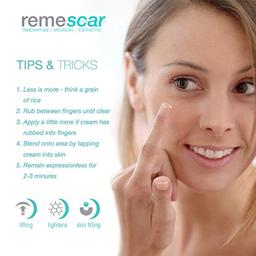 Remescar - Corrector de arrugas al instante - Probado clínicamente - Reducción de las arrugas y de los signos relacionados con la edad - Crema antiarrugas para hombre y mujer - Resultados inmediatos