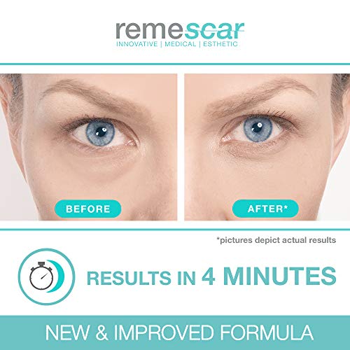 Remescar - Remescar Fórmula Nueva y Mejorada Bolsas y ojeras 2 - Crema para las bolsas de los ojos - Corrector de ojeras - Elimina las bolsas - Tratamiento instantáneo para bolsas de ojos