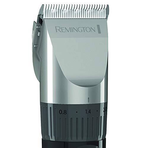 Remington HC5810 Genius - Máquina de Cortar Pelo, Cuchillas de Cerámica, Recargable, 10 Peines, Prestaciones Profesionales, Color Negro