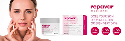 Repavar Regeneradora Crema Facial Antiedad con Rosa Mosqueta 50 Ml