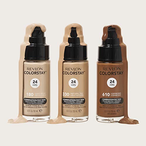 Revlon - Base de maquillaje ColorStay Foundation para piel normal/seca