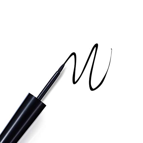 Rimmel London Exaggerate Automatic Eyeliner Waterproof - Delineador de Ojos Retráctil, Tono 001 Negro (Black), 0.28 gr