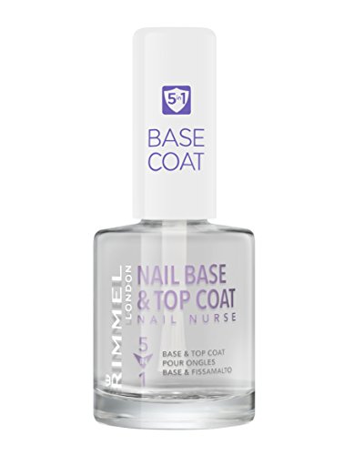 Rimmel London Nail Nurse Base & Top Coat 5 en 1 Tratamiento para uñas Tono 5 en 1 - 12 ml