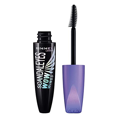 Rimmel London Scandaleyes Wow Wings Máscara de Pestañas Tono Extreme Black - 26 gr