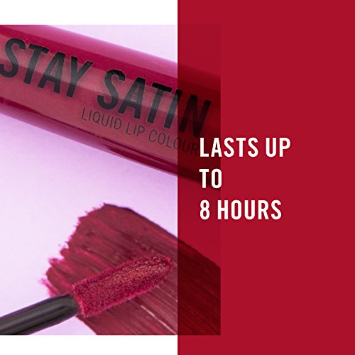 Rimmel London Stay Satin Liquid Lip Colour  Pintalabios Tono 830 Have a Cow (Gama Granates) - 21 gr