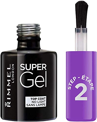 Rimmel London Super Gel Top Coat Tono Top Coat, 12 ml