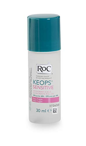 ROC KEOPS - Desodorante Roll On, Piel Sensible, 30 ml (x2)