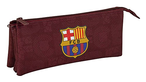 Safta Estuche Escolar F.C. Barcelona 3ª Equip 17/18 Oficial 220x30x100mm