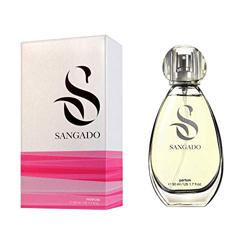 Sangado Adoración Absoluta Perfume para Mujeres, Larga Duración de 8-10 Horas, Olor Lujoso, Floral Frutal, Francesas Finas, Extra Concentrado (Parfum), Spray de 50 ml, Un Gran Regalo para Mujeres