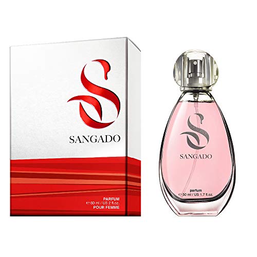 SANGADO Vainilla Y Castaña Perfume para Mujeres, Larga Duración de 8-10 horas, Olor Lujoso, Oriental Vainilla, Francesas Finas, Extra Concentrado (Parfum), Spray de 50 ml, Un Gran Regalo Para Mujeres