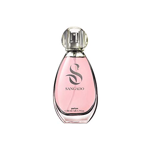 SANGADO Vainilla Y Castaña Perfume para Mujeres, Larga Duración de 8-10 horas, Olor Lujoso, Oriental Vainilla, Francesas Finas, Extra Concentrado (Parfum), Spray de 50 ml, Un Gran Regalo Para Mujeres